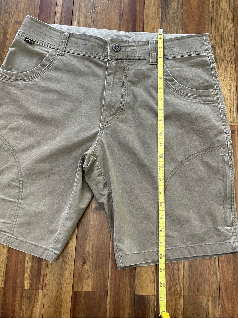 KUHL Ramblr Men’s Khaki Hiking Shorts -
Size 34 - Picture 14 of 15